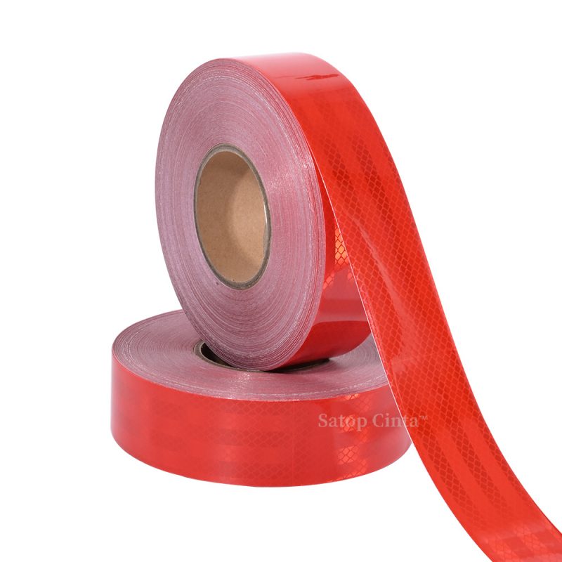 Red PET Rflective Tapes