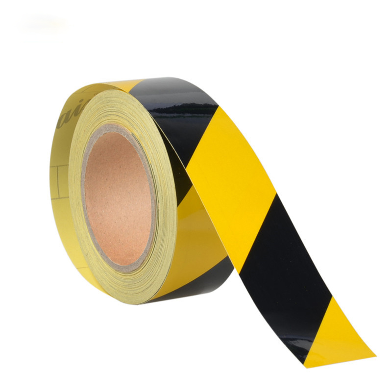 Yellow-Black-Glass-Bead-Reflective-Tapes