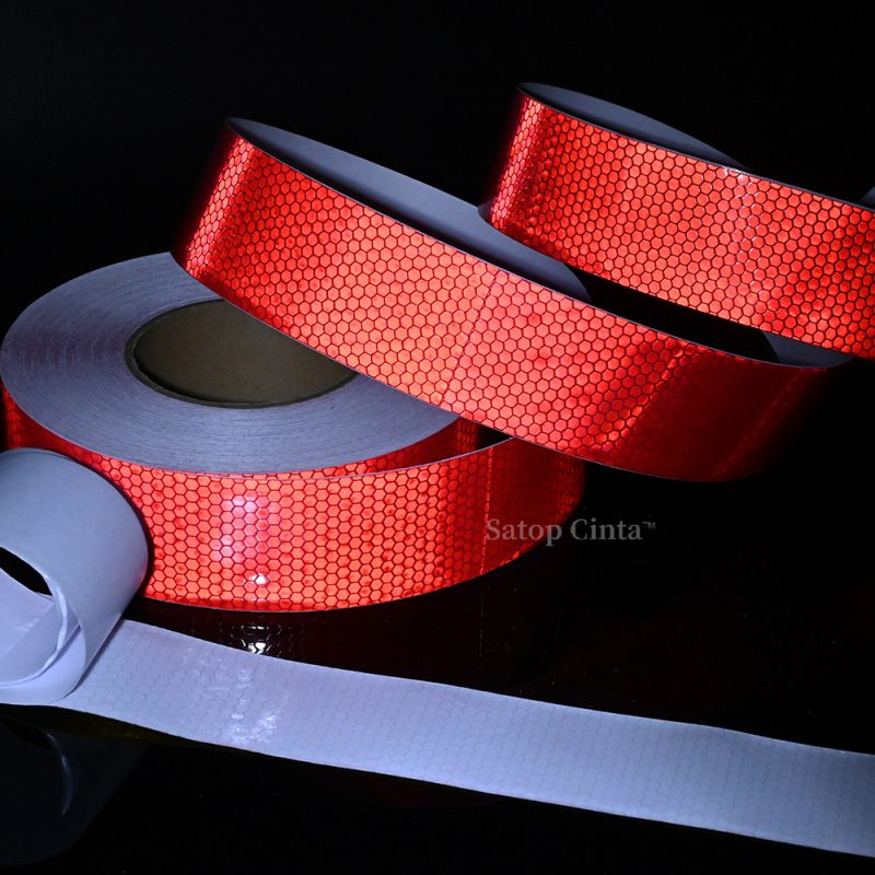 Red reflective tape waterproof