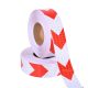 White-Red Reflective arrow tape