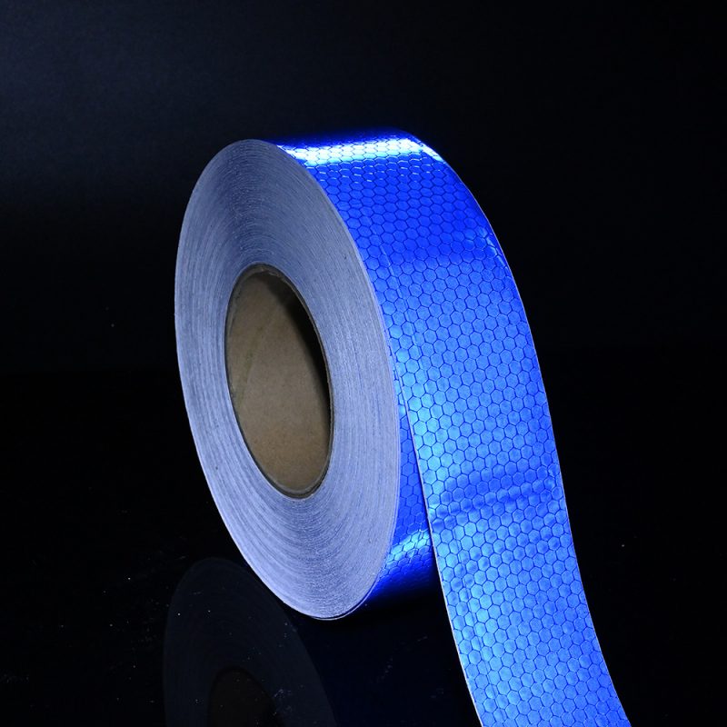 Blue Self-adhesive reflective tape