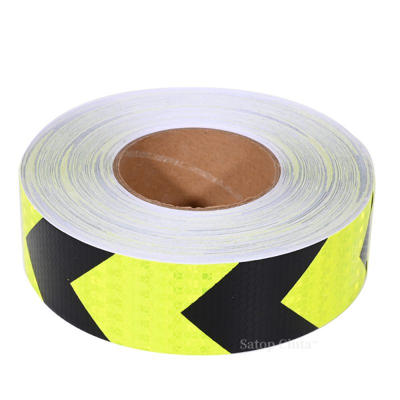 Arrow reflective tape self-adhesive