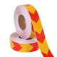 Yellow And Red Arrow Reflective Tapes