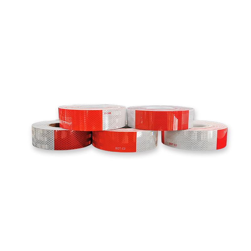 Red+white Reflective Honeycomb Tape