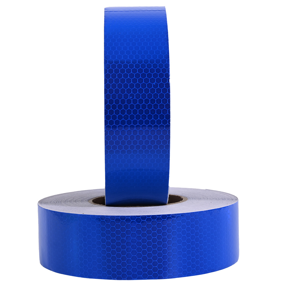 Blue PVC Adhesive reflective tape