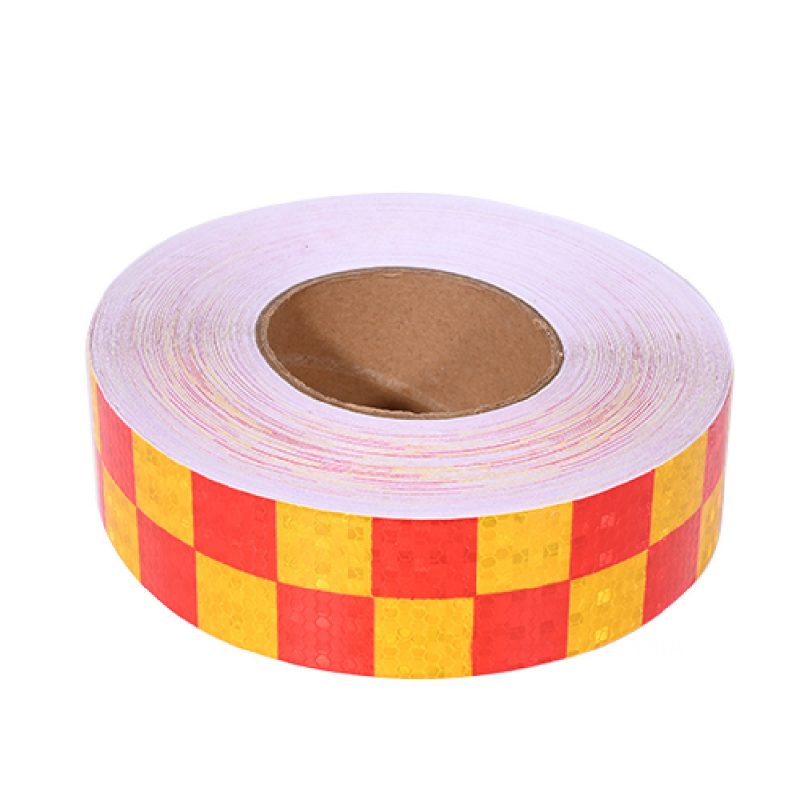 Yellow-Red Hazard Vehicle Reflective Tapes