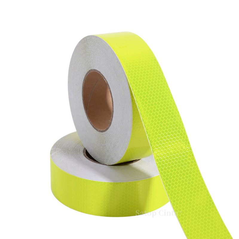 Fluorescent motorcycle reflective tape