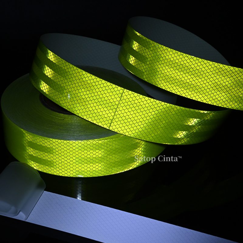 Fluorescent Yellow Reflective Tapes