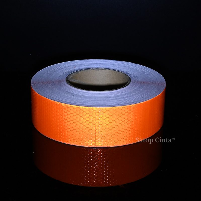 Self-adhesive reflective tape