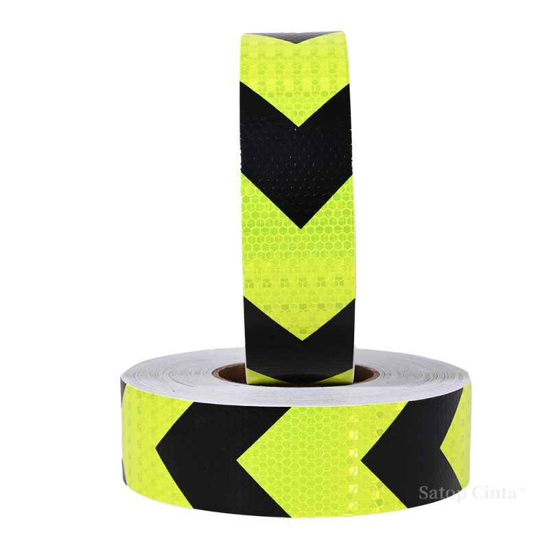 Fluorescent Black arrow tape for Truck