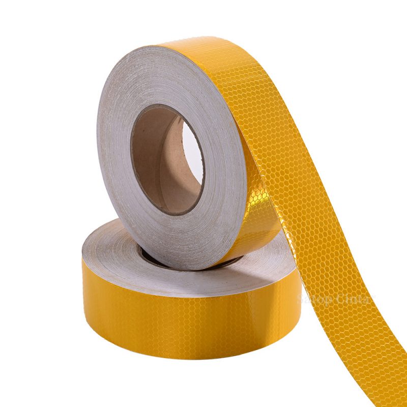 Yellow adhesive Reflective Tape