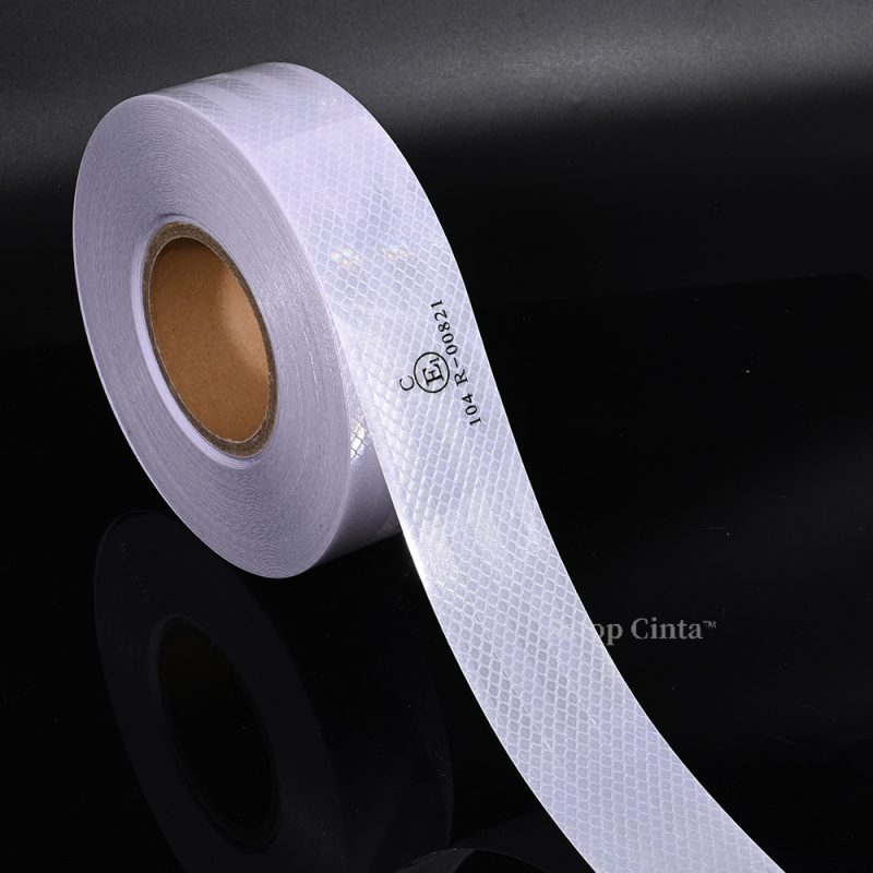 White E-Mark PET Reflective Tape