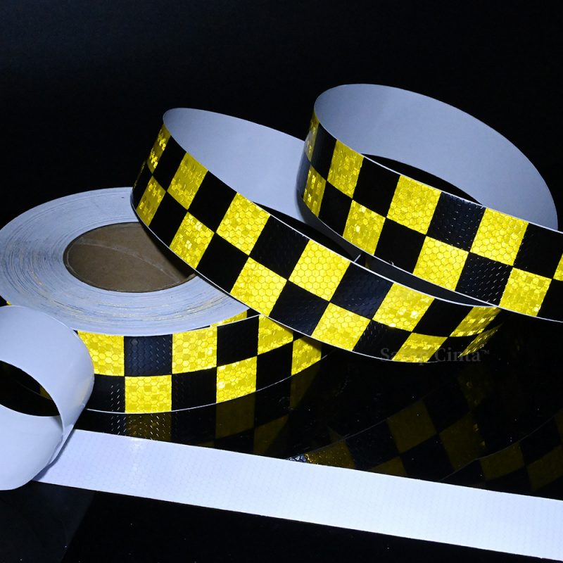 Yellow-black Conspicuity Reflective Tape