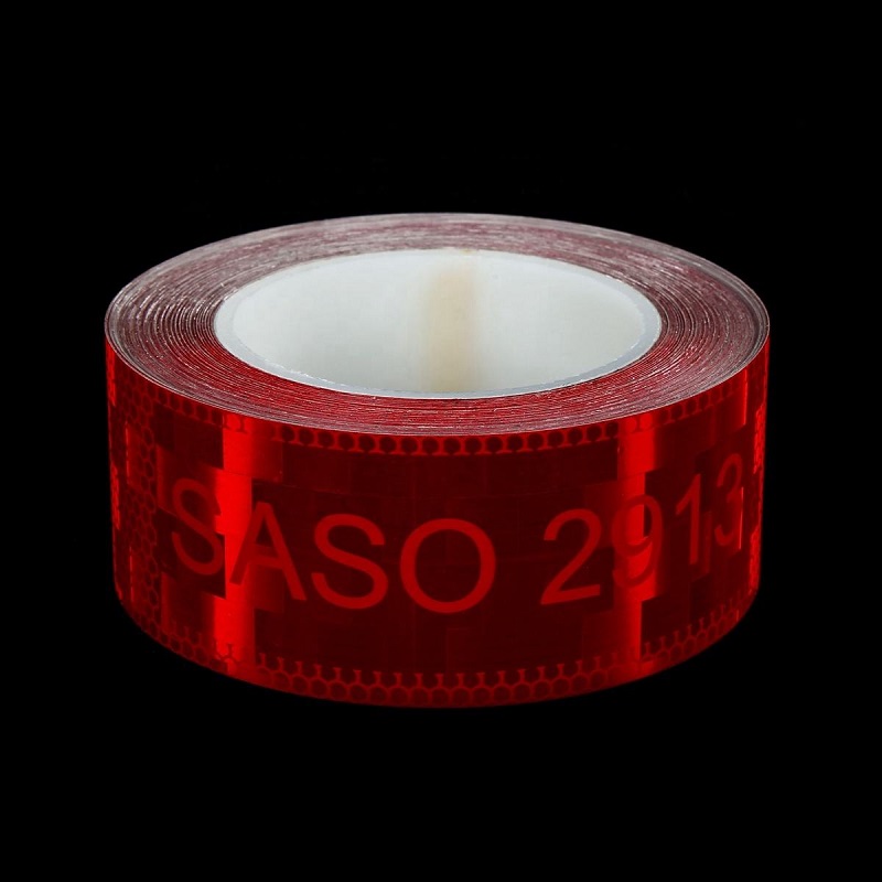 Red SASO 2913 Reflective material