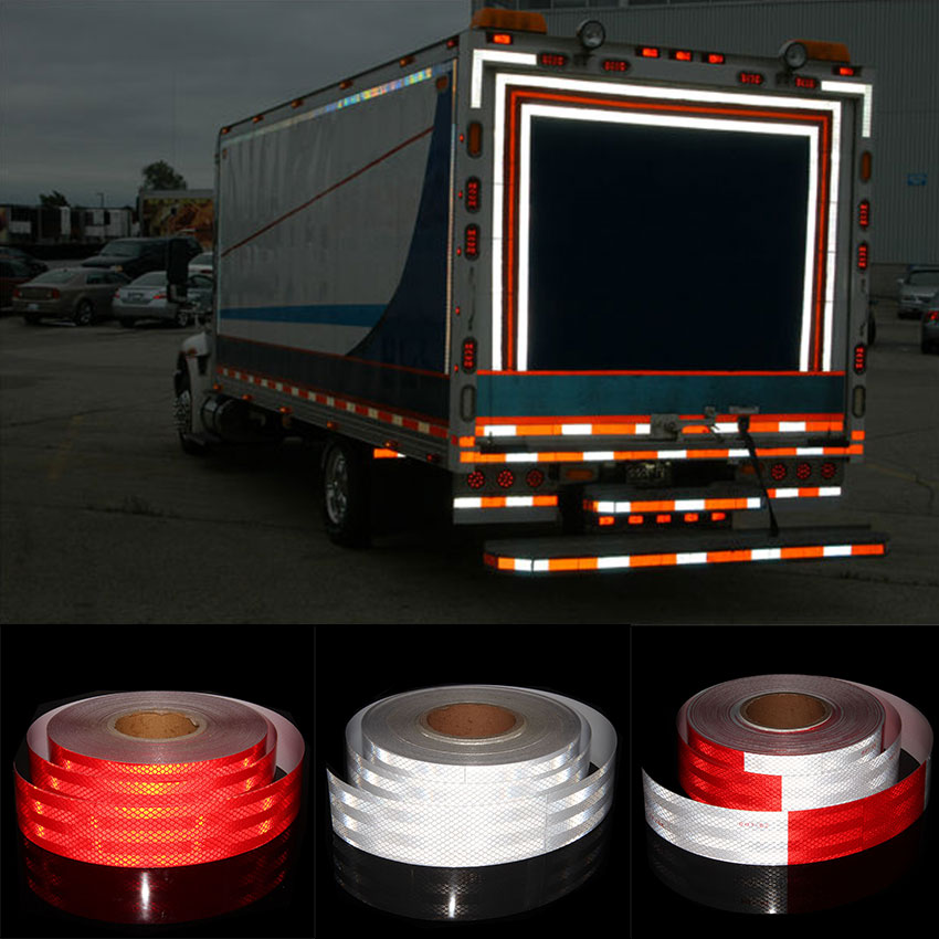 Vehicle reflective tapes