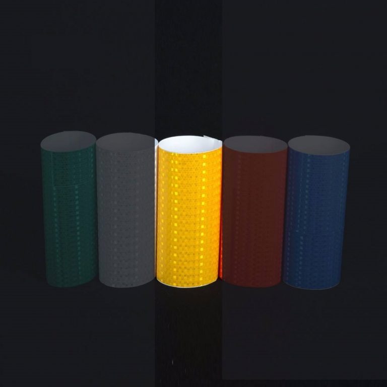 Honeycomb Reflective Safety Tape Shining Pattern